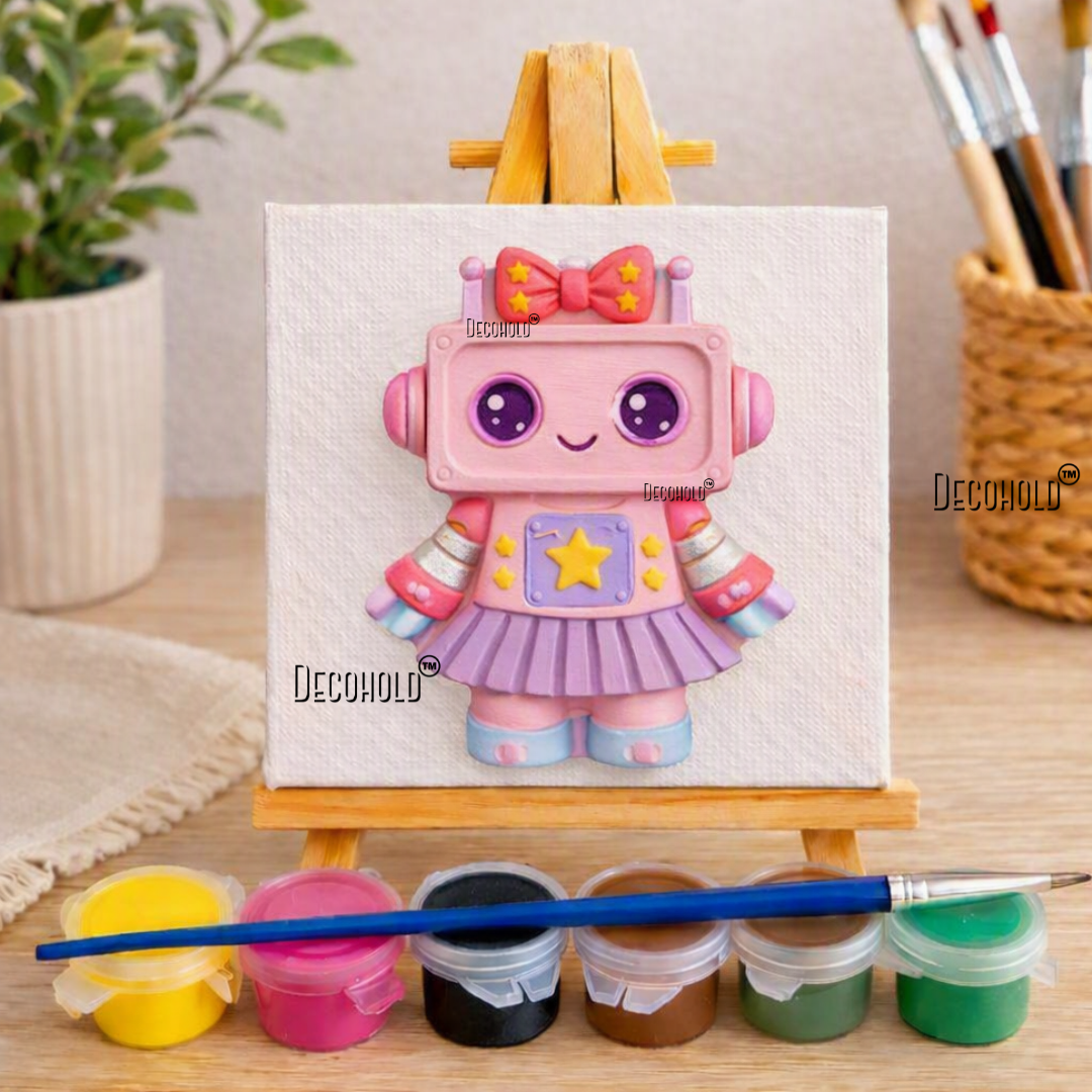 Girl Robo Silicone Mold