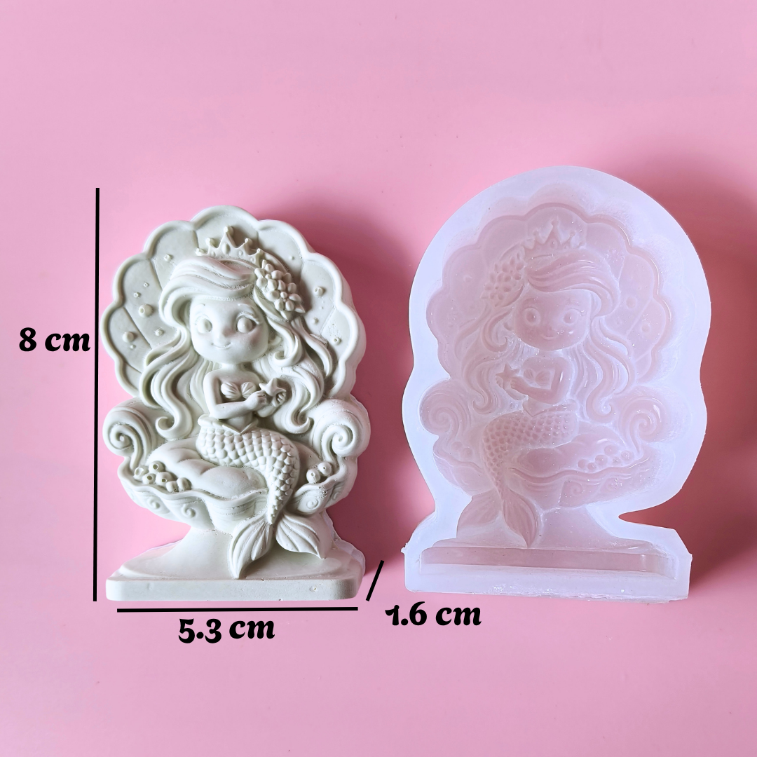 Mermaid Mold (Kids Paint Kit)