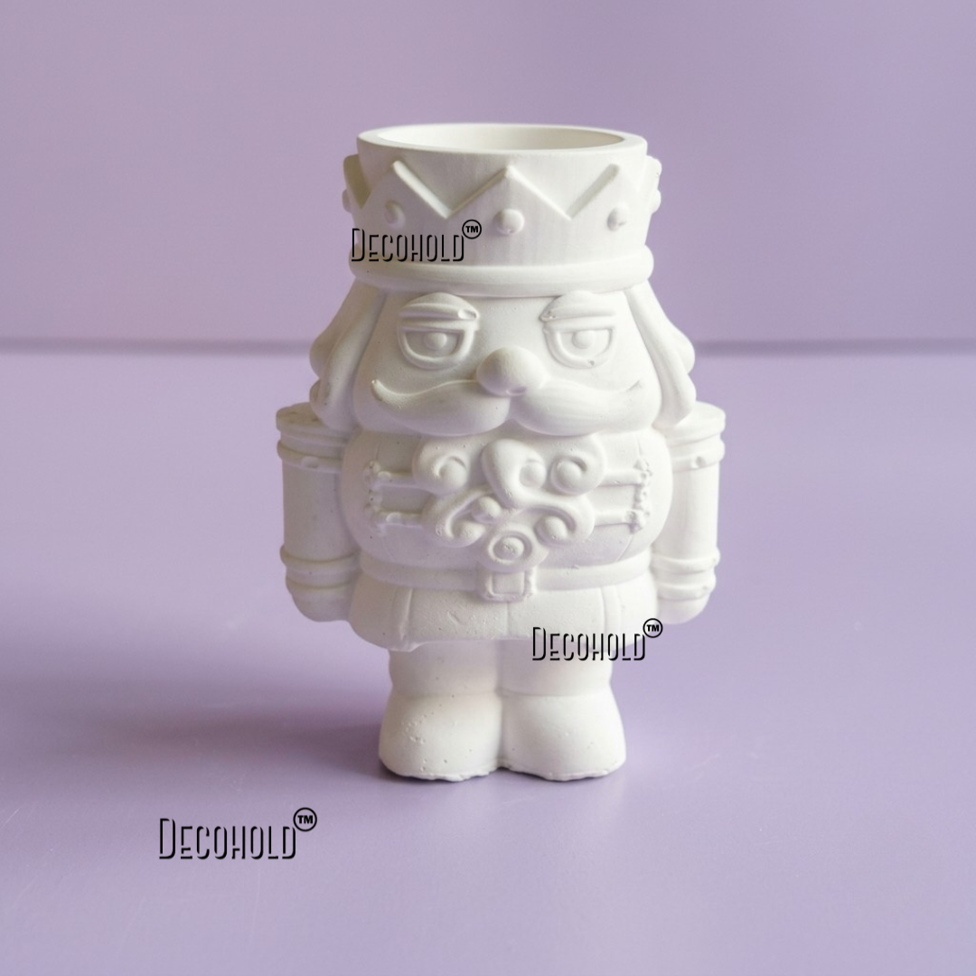 Christmas Nut Cracker Candle Mold