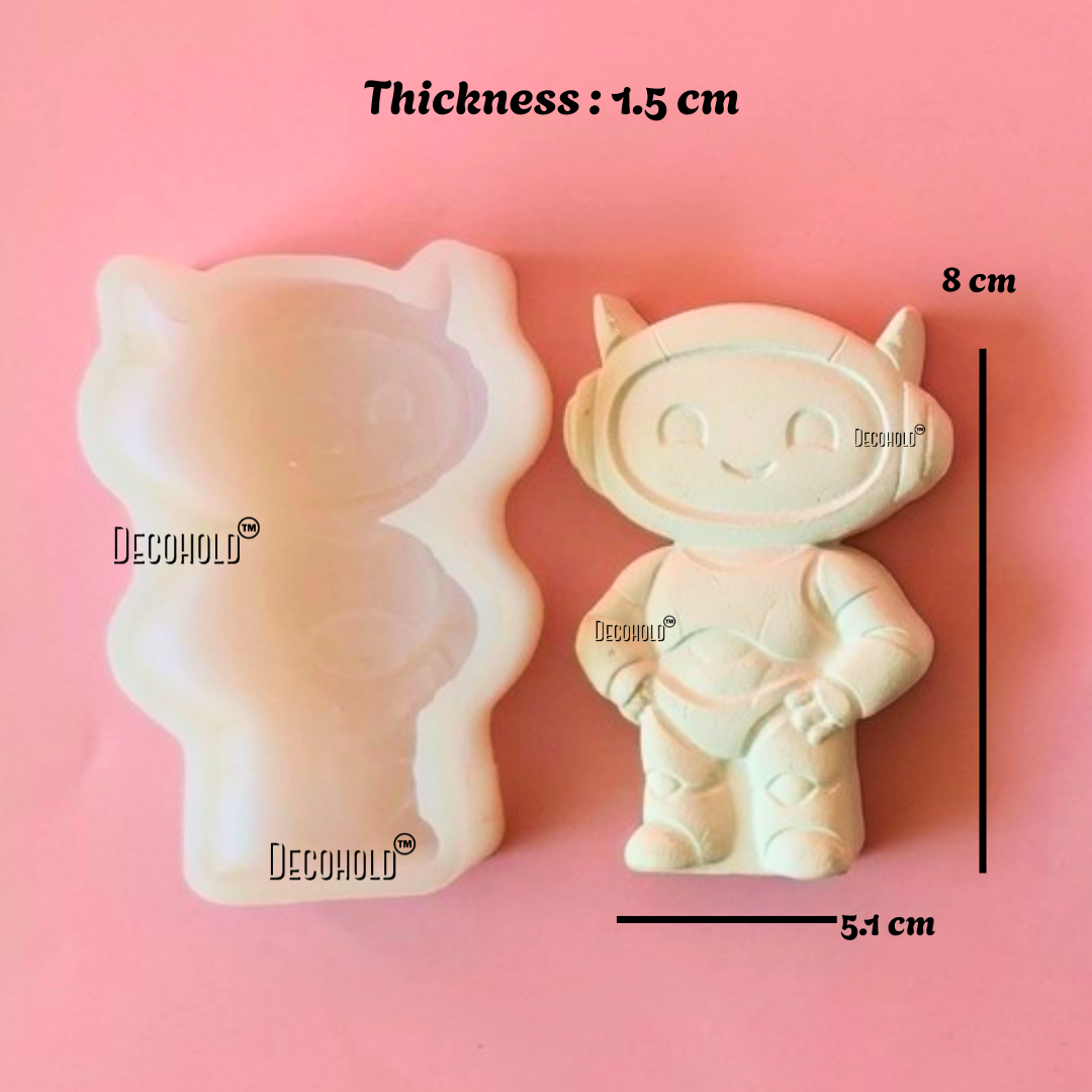 Boy Robo Silicone Mold