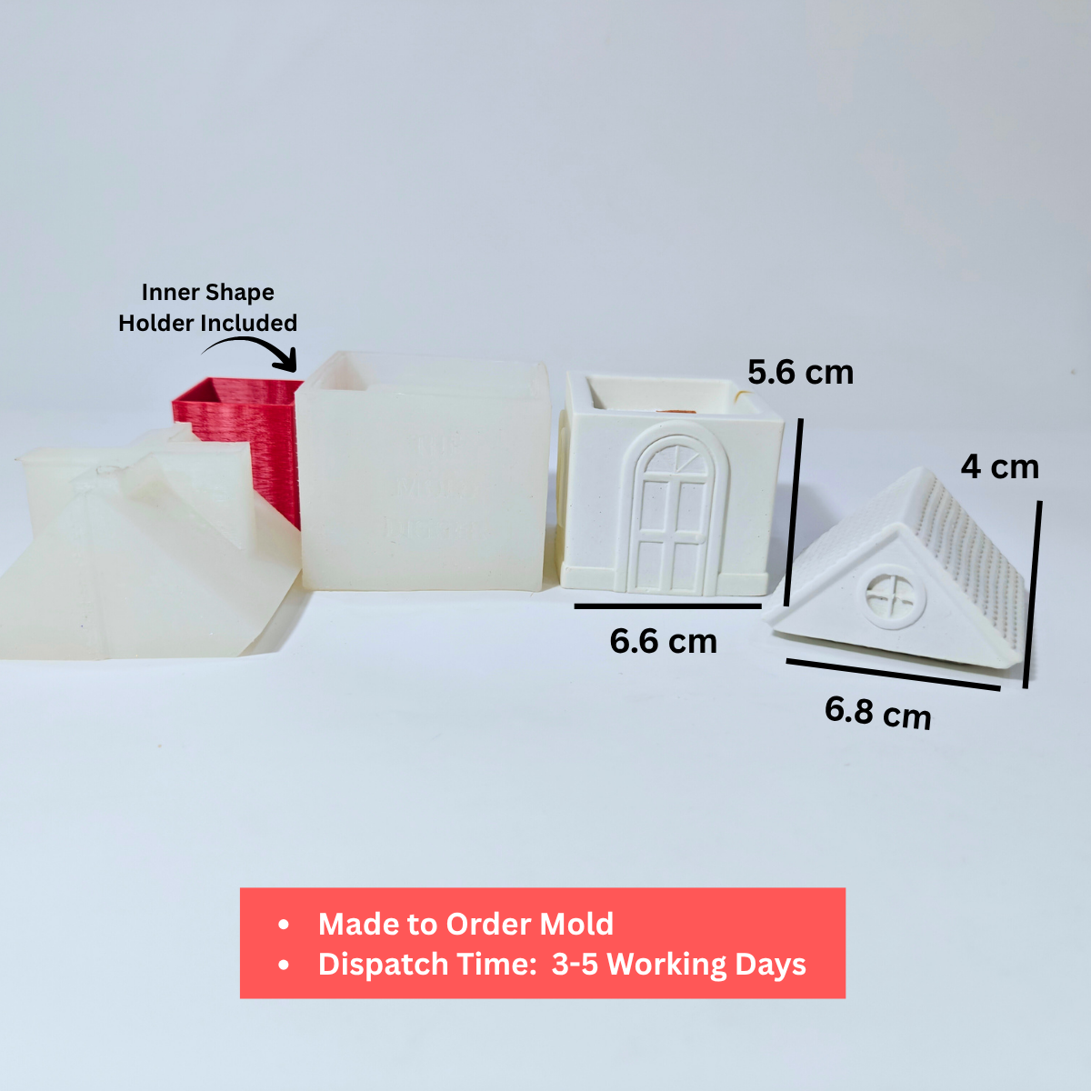 Holiday Home Jar Mold