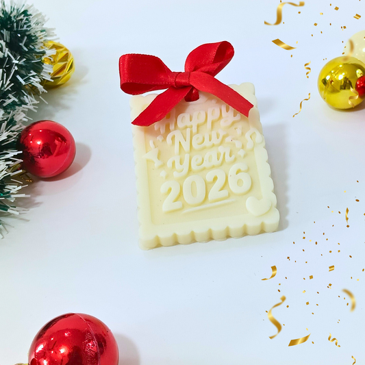 Happy New Year Wax Sachet Mold