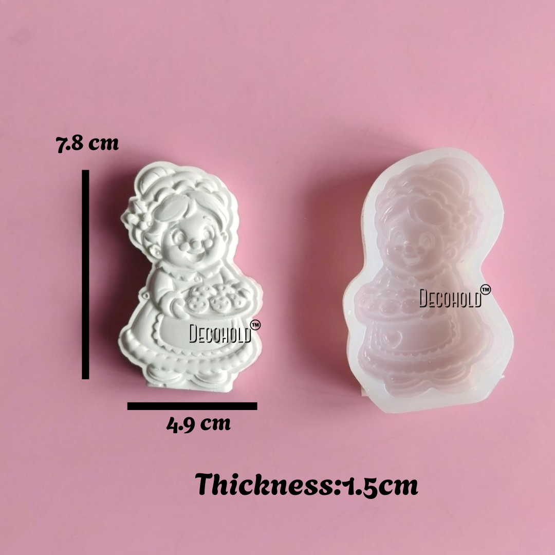 Christmas Characters Silicone Mold