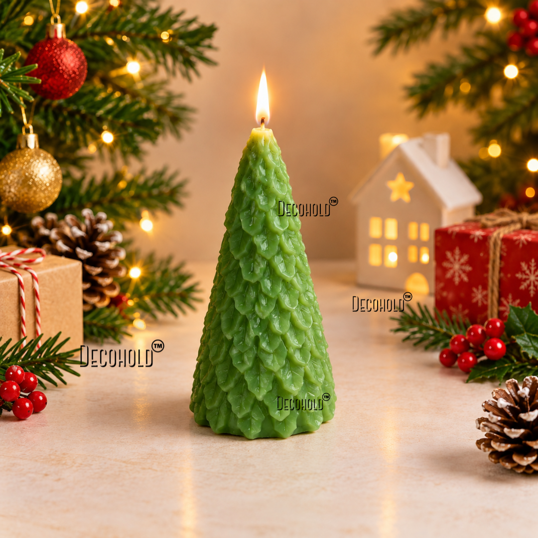 Winter Pine Tree Silicone Mold (M)