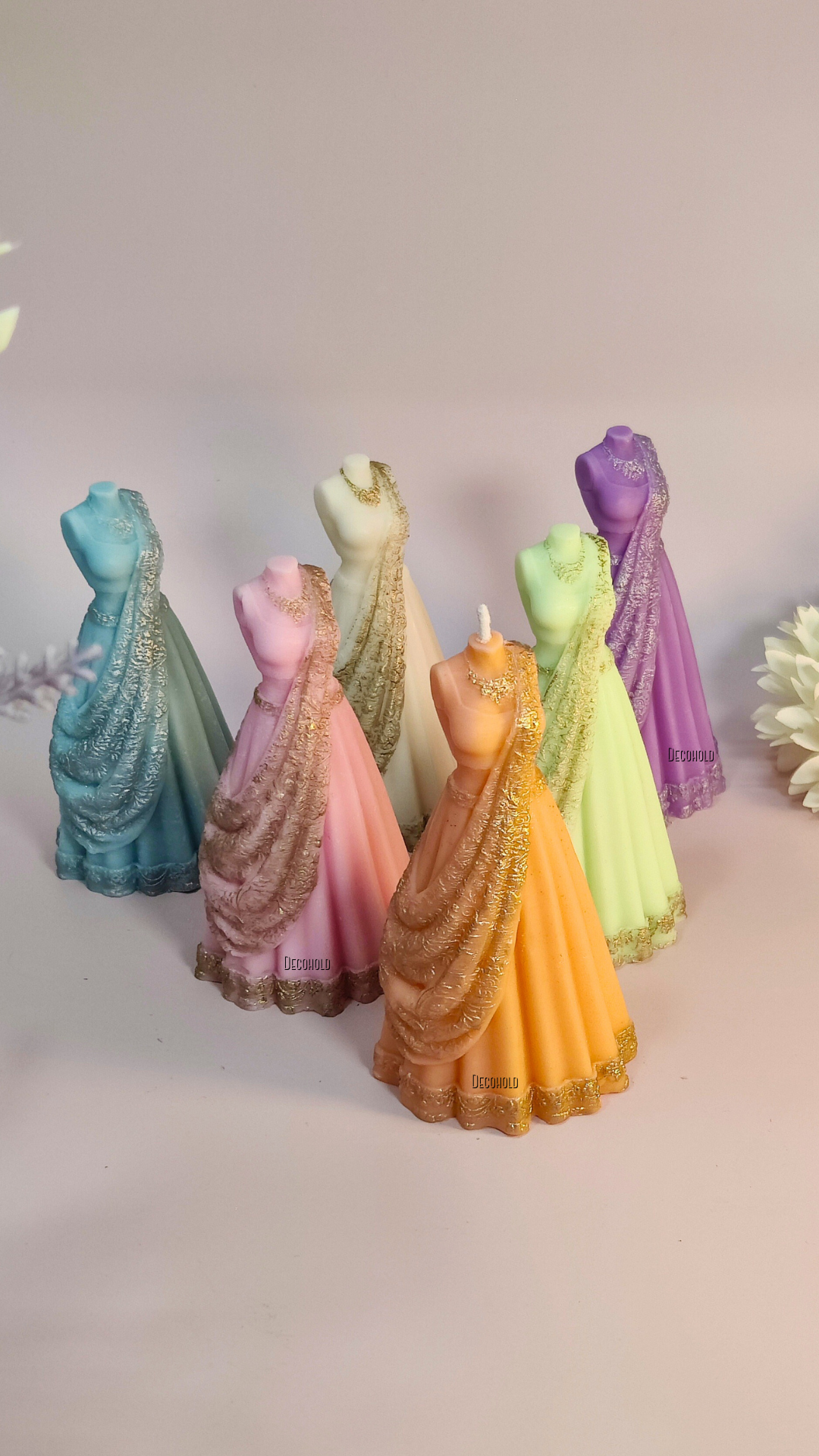 Bride and Groom Candle Mold (Combo)