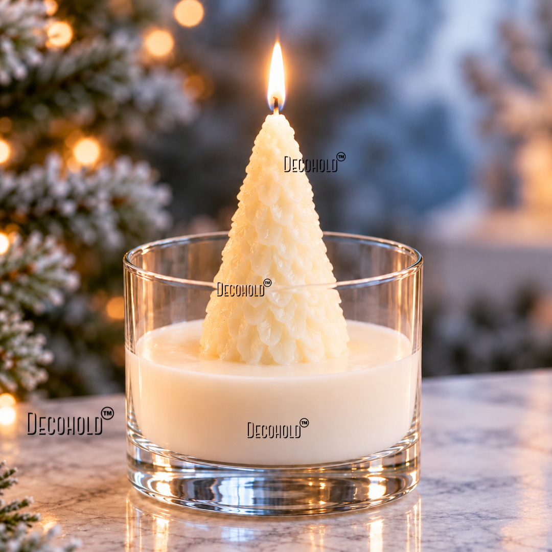 Winter Pine Tree Silicone Mold (M)