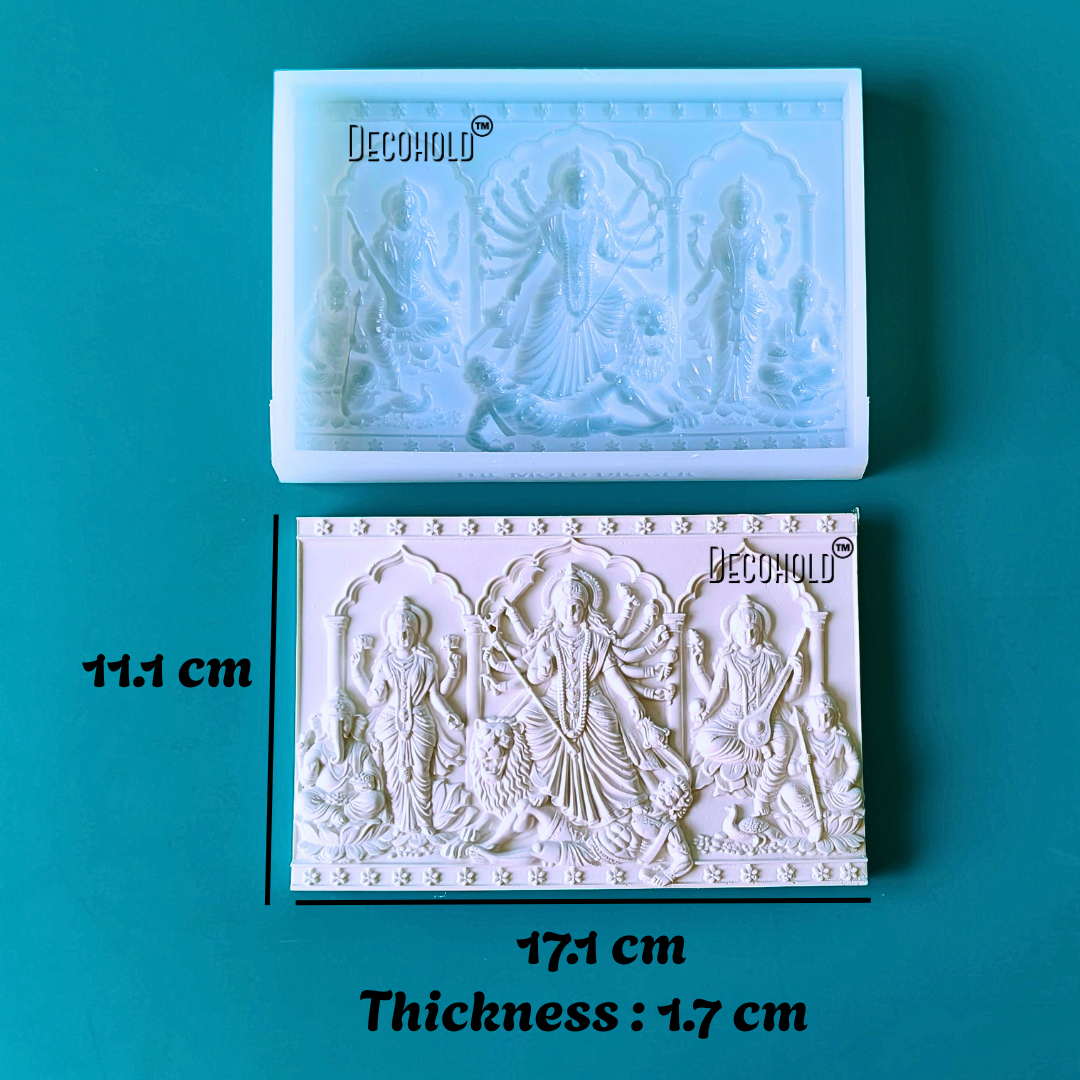 Durga Family Silicone Mold