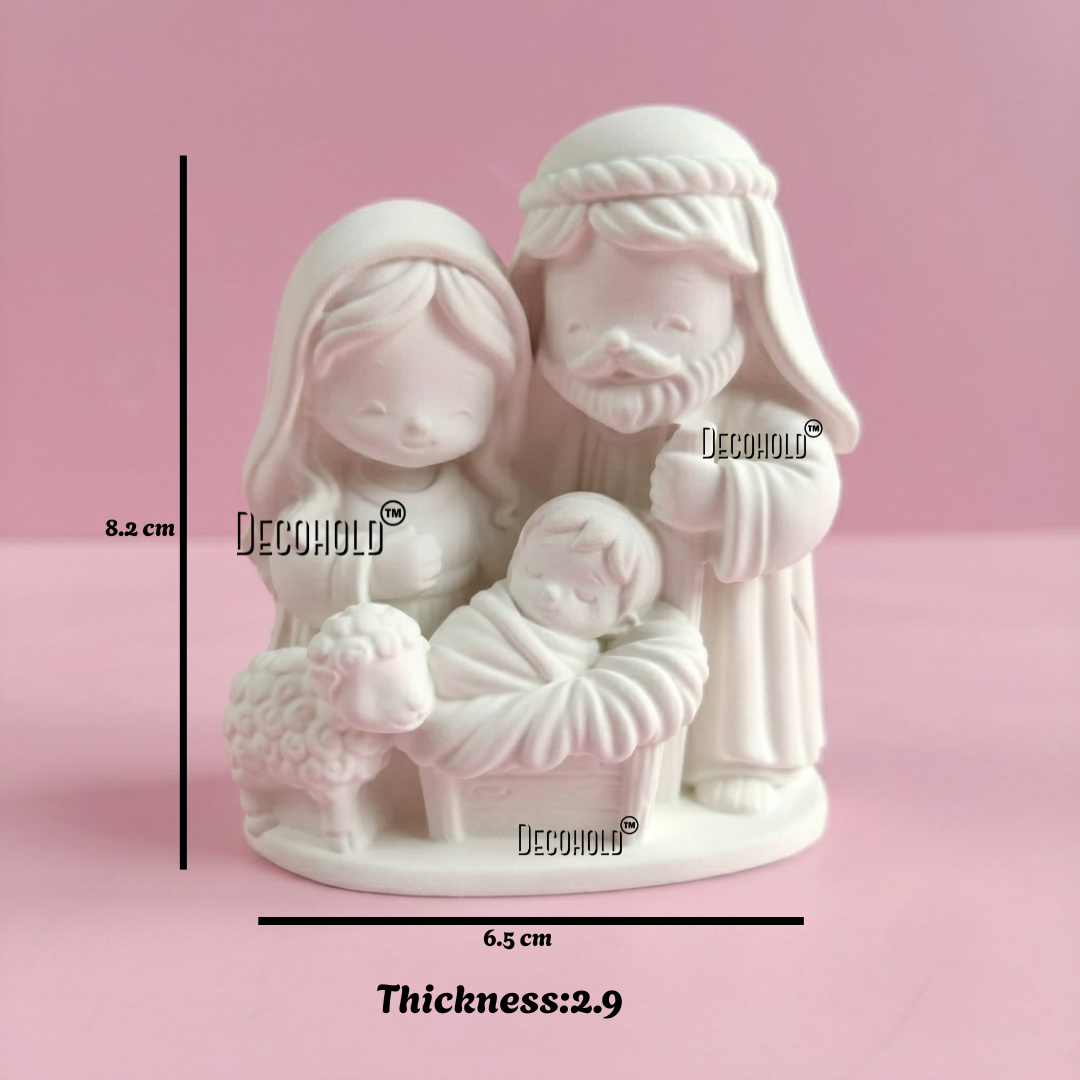 Joyful Nativity Silicone Mold