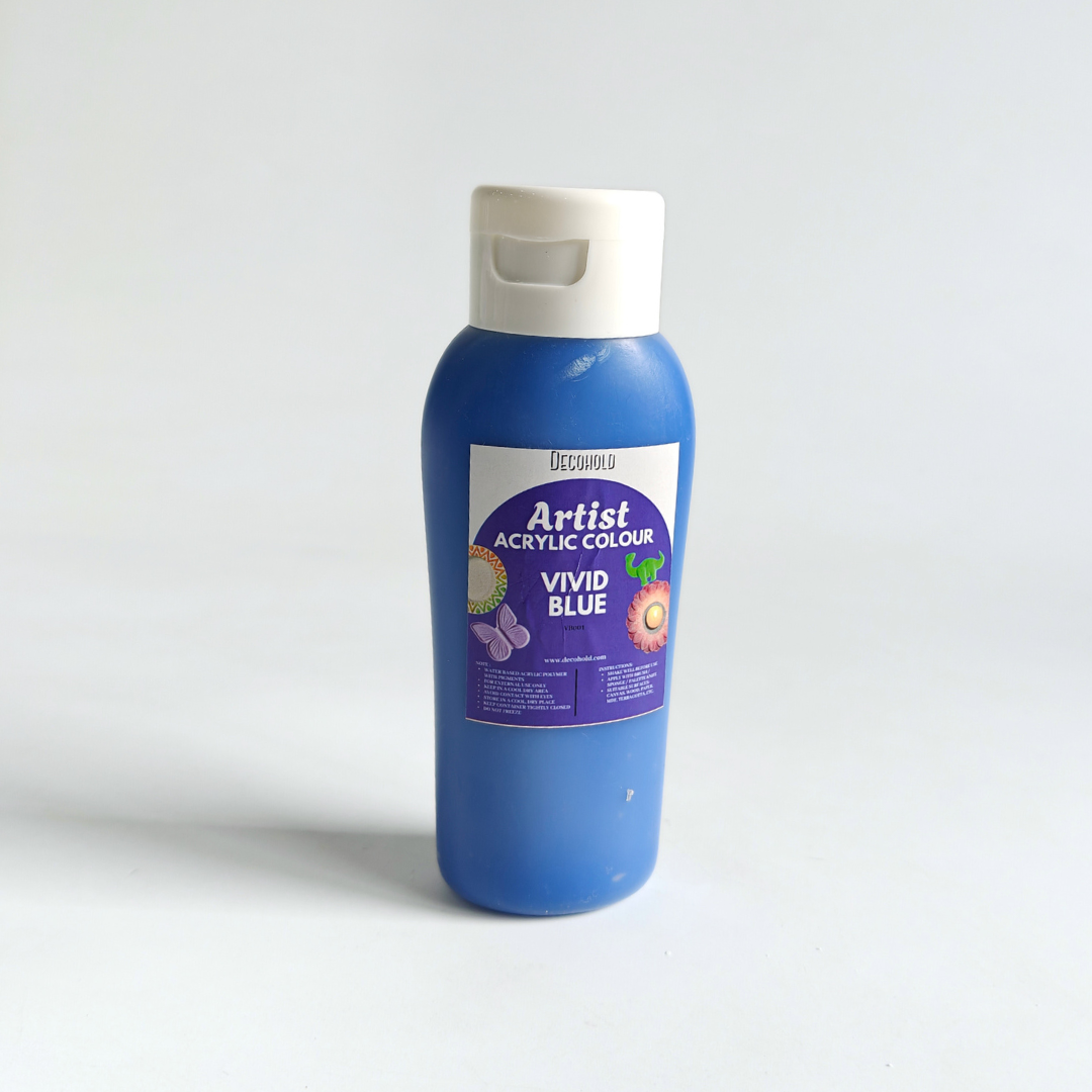 Vivid Blue Acrylic Colour