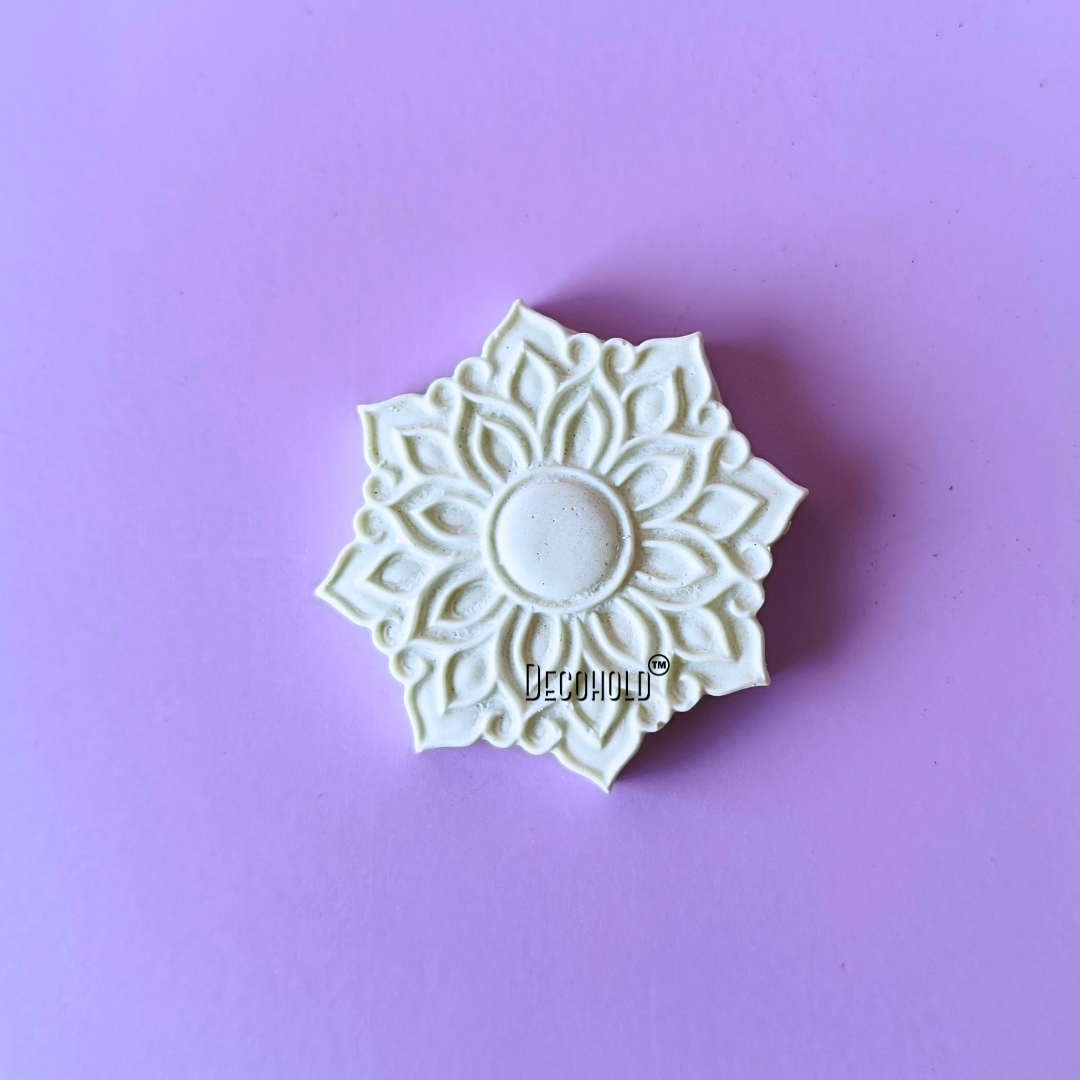 Rangoli Candle Topper Silicone Mold