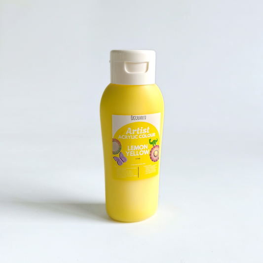 Lemon Yellow Acrylic Colour
