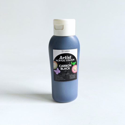 Carbon Black Acrylic Colour