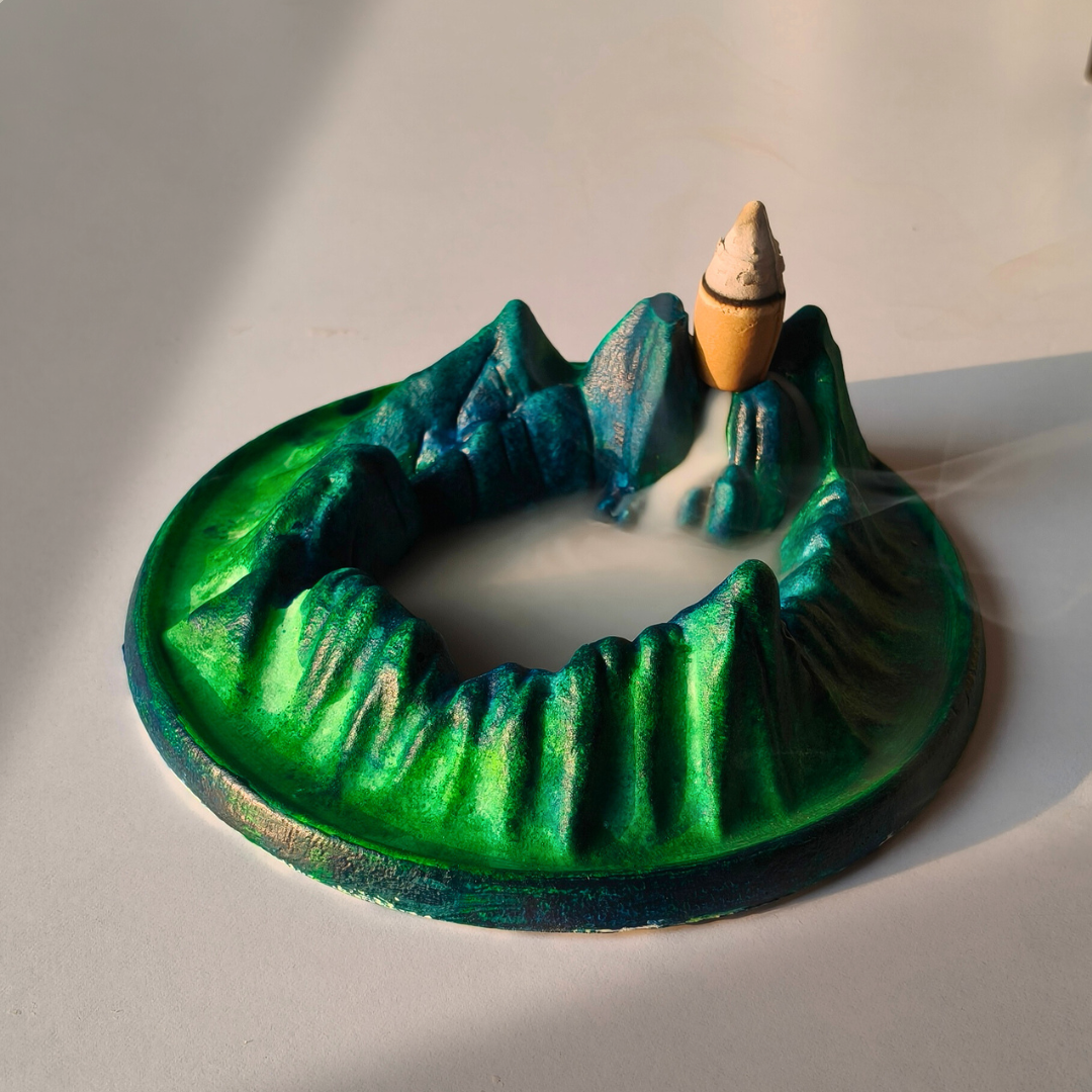 Mountain Dhoop Holder Mold