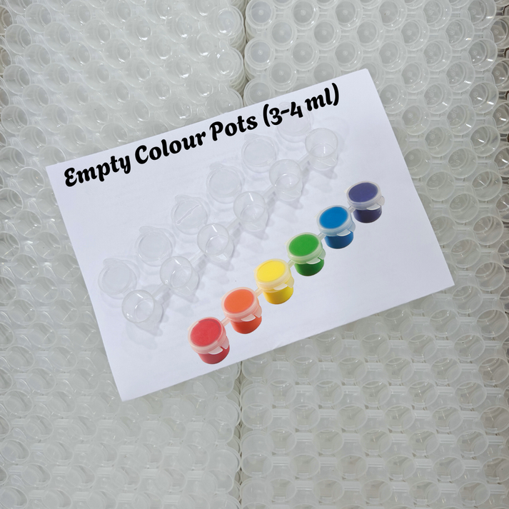 Empty Paint Pots (6 Pots Strip) – Decohold