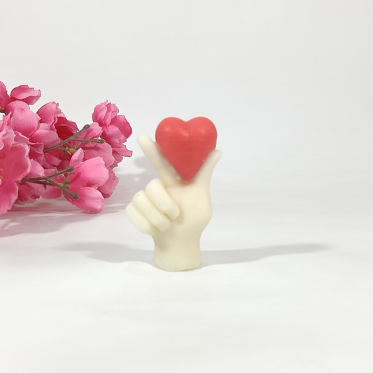 Korean Finger Heart Candle Mold (Big)