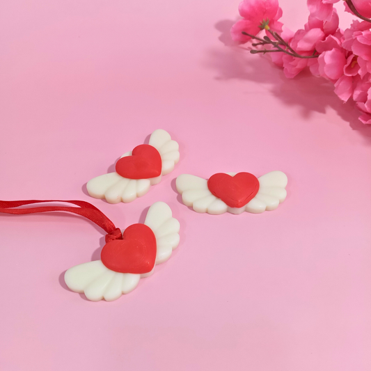 Winged Heart Wax Sachet Mold