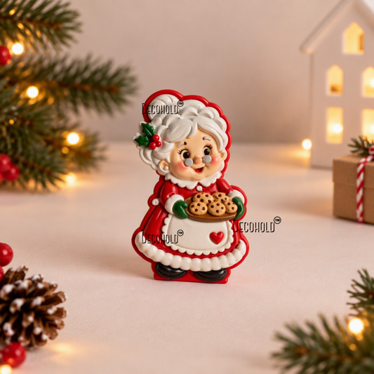 Mrs. Santa Silicone Mold