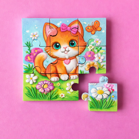 Cat Puzzle Mold
