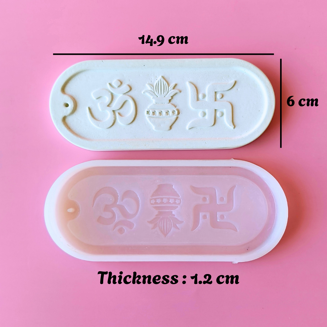 Trishakti Incense Holder Mold