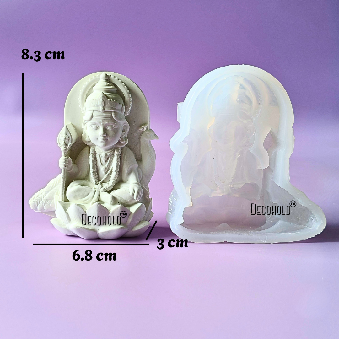 Murugan / Kartikeya Silicone Mold