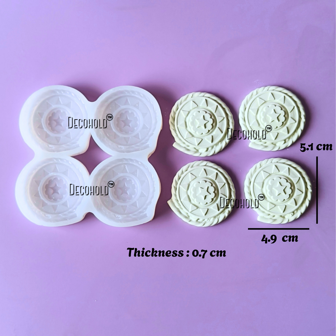 Chakri Firecracker Candle Silicone Mold