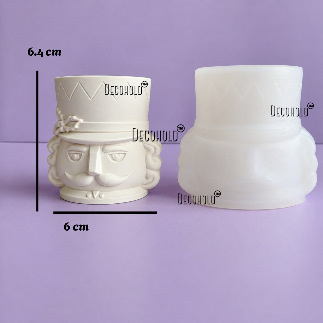 Nutcracker Jar Silicone Mold