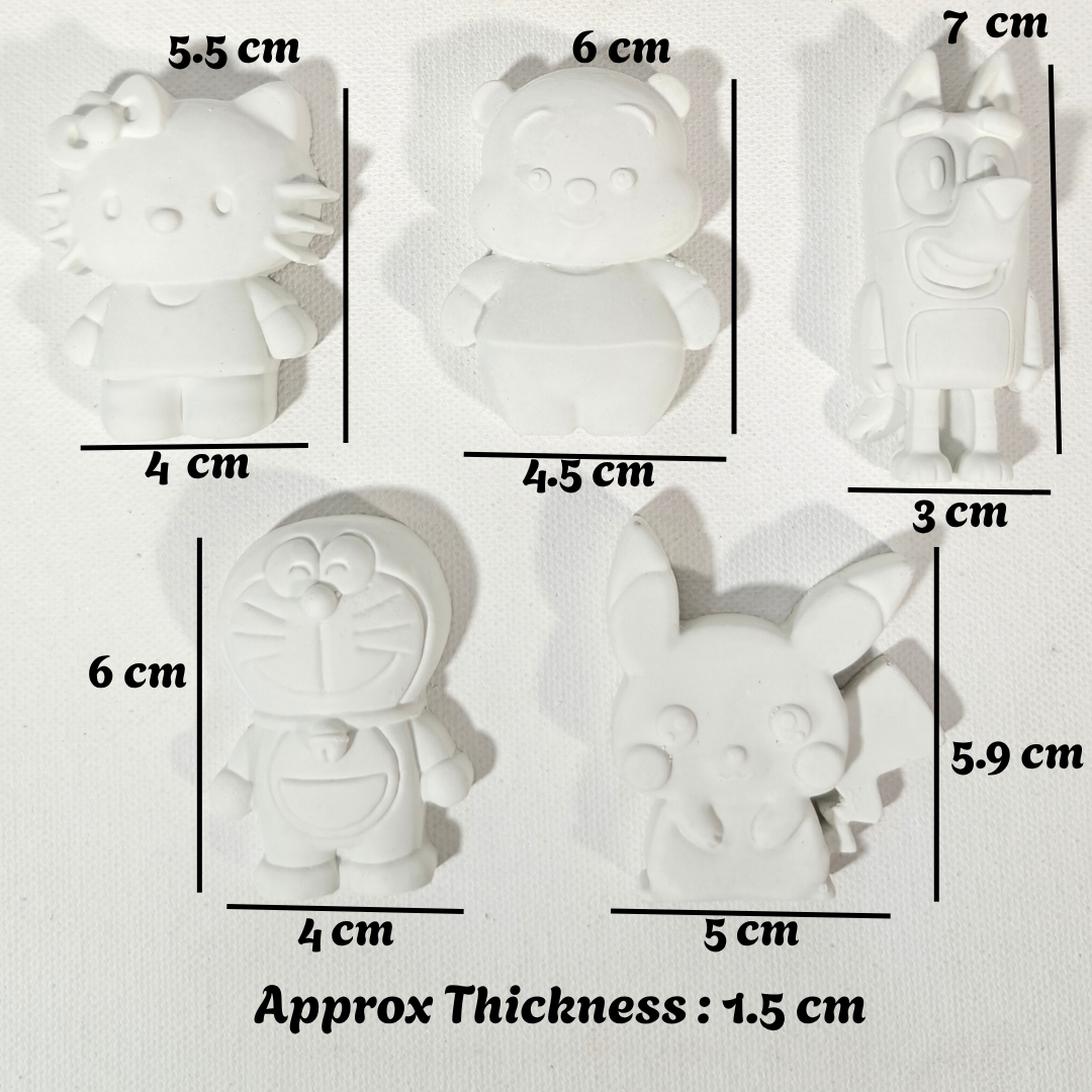 Cartoon Mold (Kids Paint Kit)