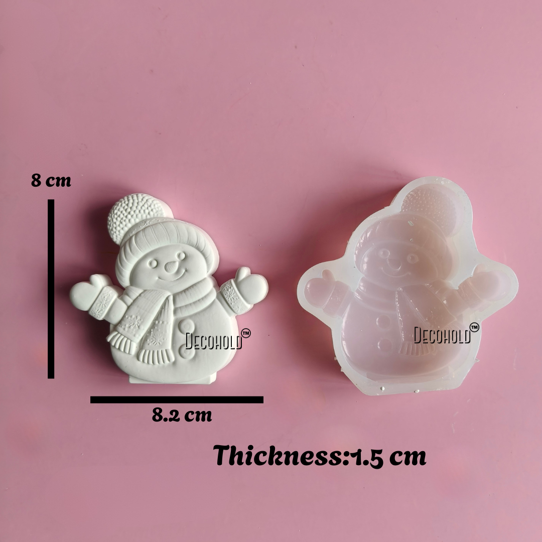 Christmas Characters Silicone Mold