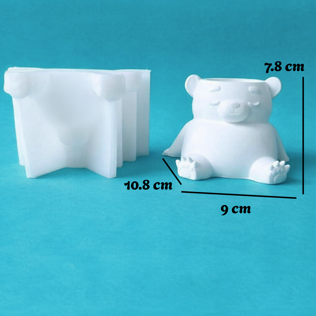 Bear Buddy Mold + SH (Pen Holder / Planter)