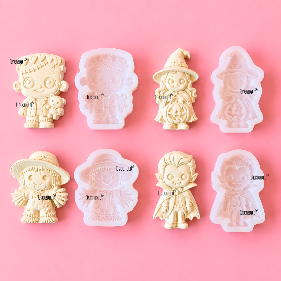 Halloween Characters Silicone Mold