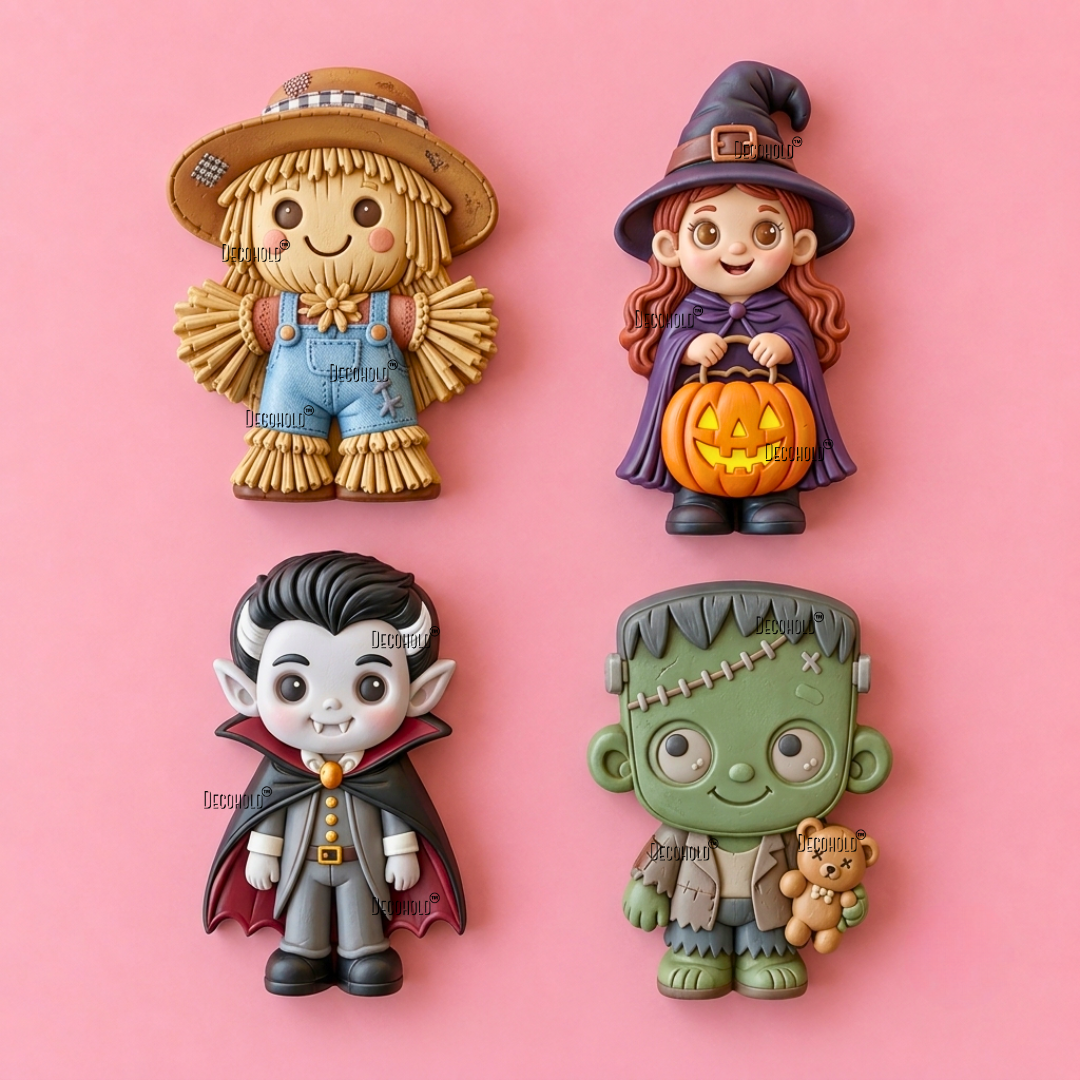 Halloween Characters Silicone Mold
