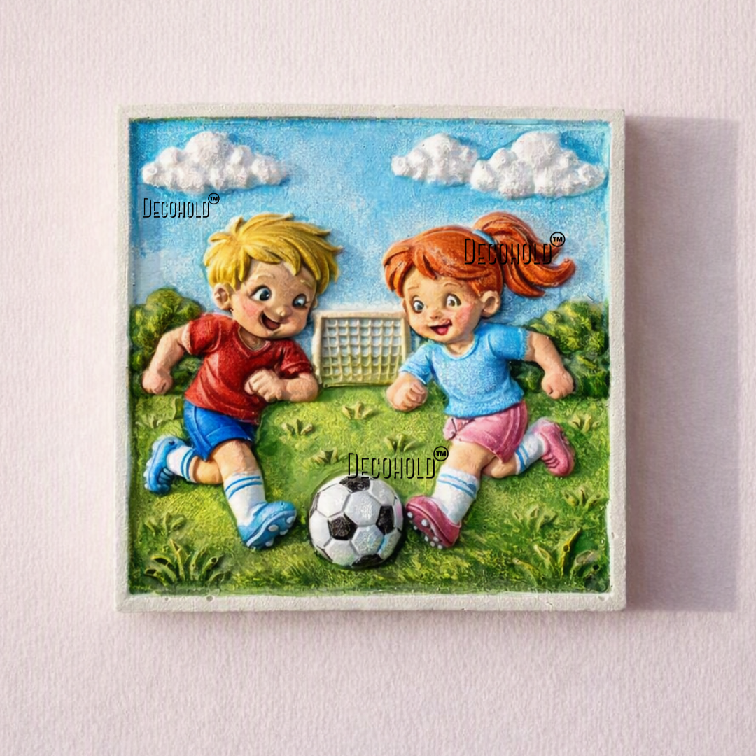 Football Keepsake Canvas Silicone Mold