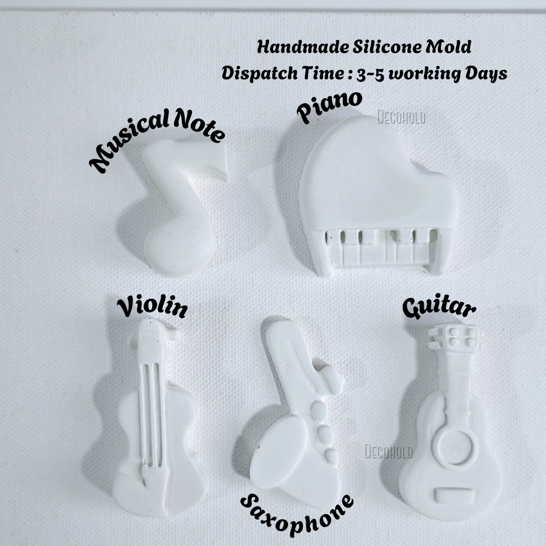 Musical Mold - Set of 5 (Kids Paint Kit)