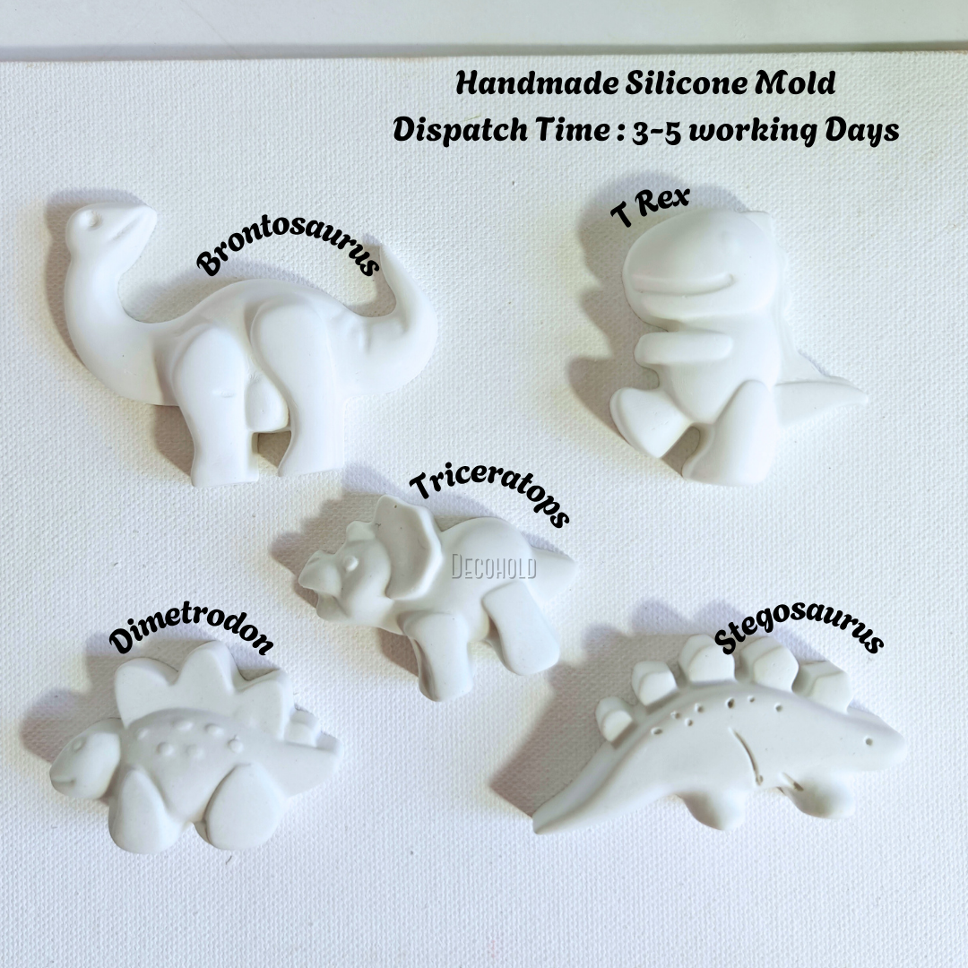 Dino Mold - Set of 5 (Kids Paint Kit)