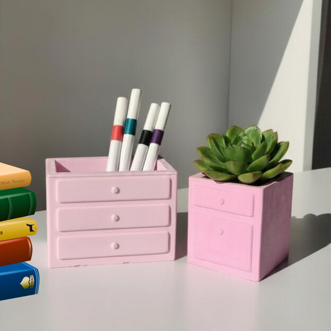 Cabinet Jar Mold (Small) + IN & OUT SH