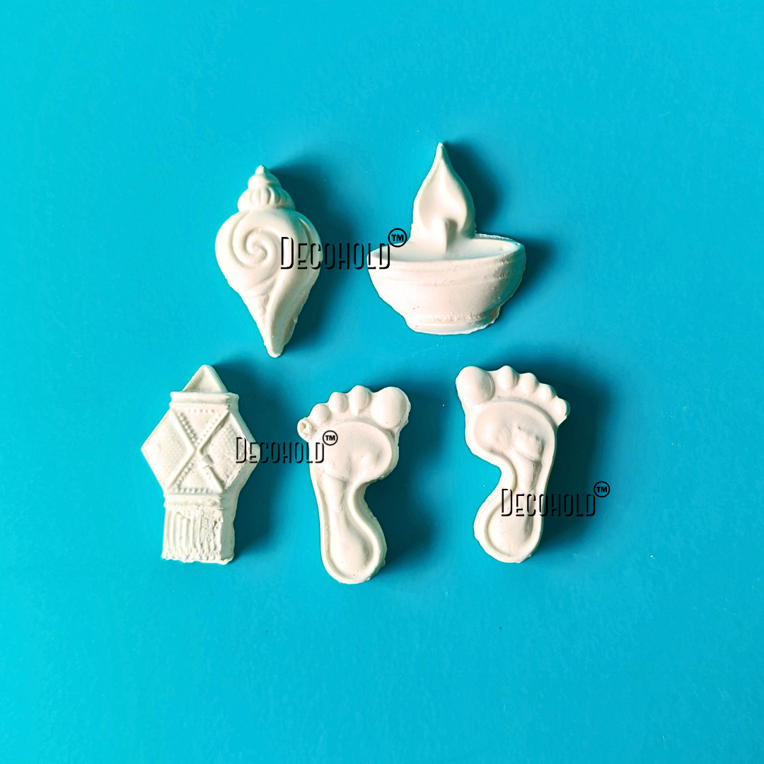 Diwali Elements Candle Topper Silicone Mold