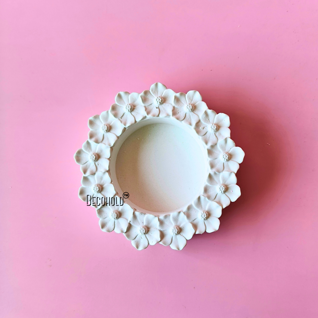 Vani Flower T-light Holder Mold