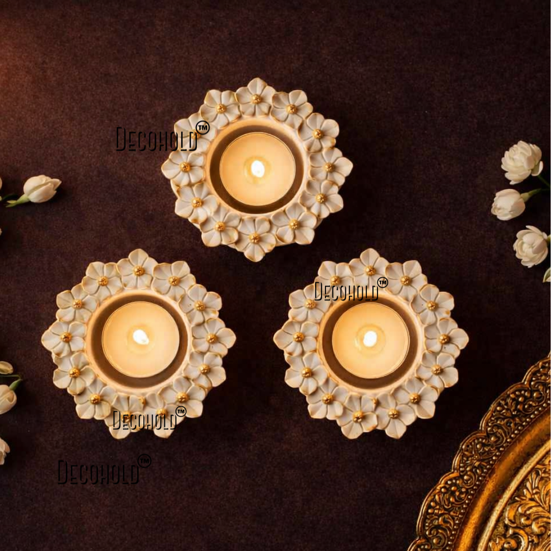 Vani Flower T-light Holder Mold