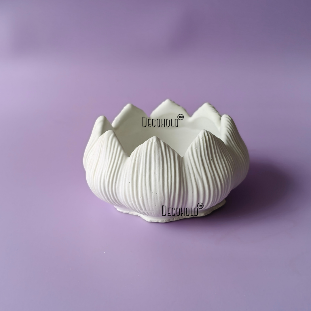 Water Lily Jar Silicone Mold