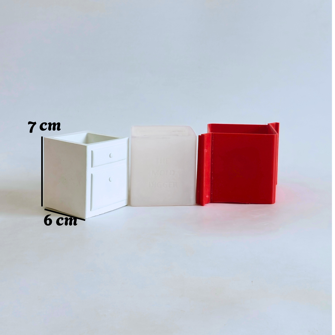 Cabinet Jar Mold (Small) + IN & OUT SH