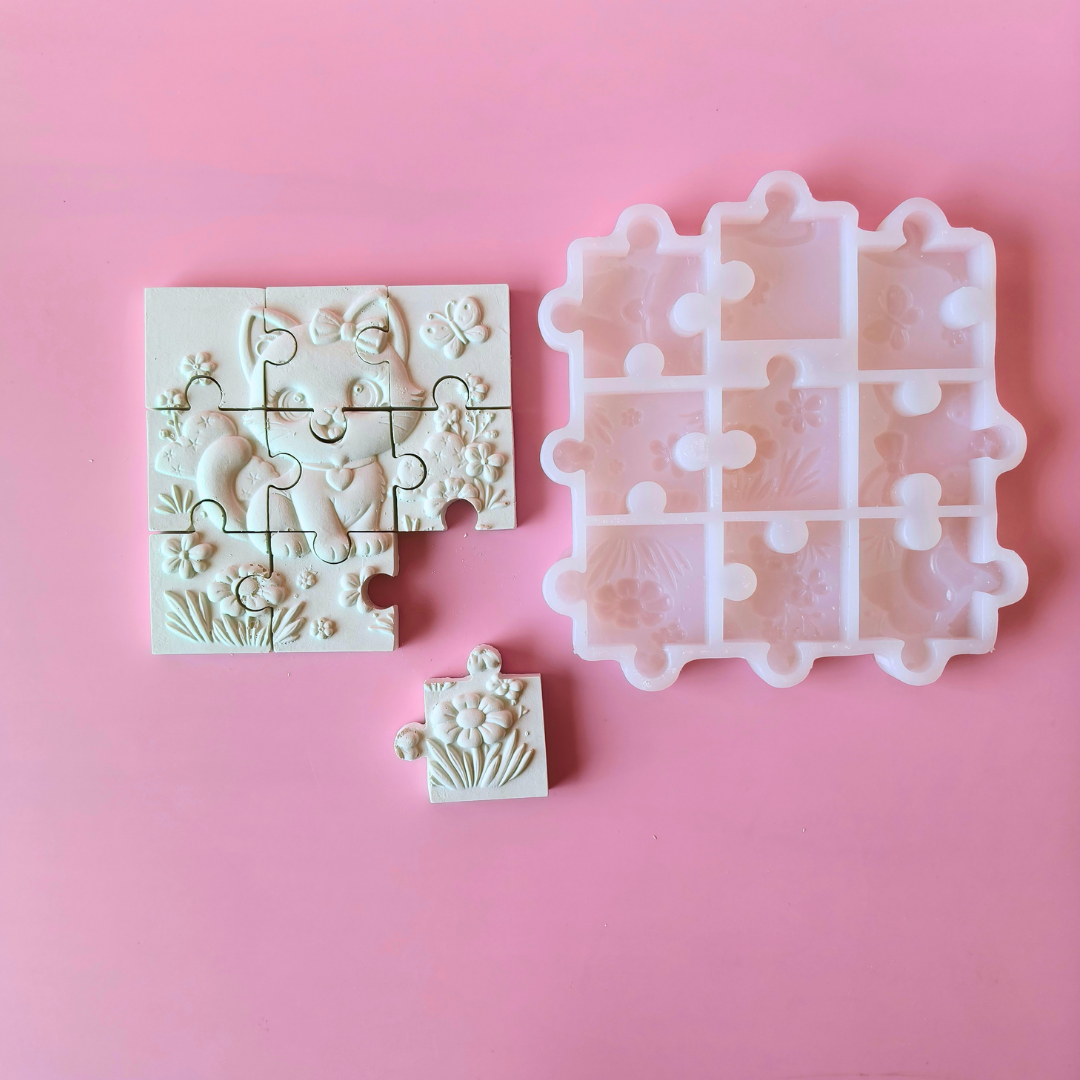 Cat Puzzle Mold