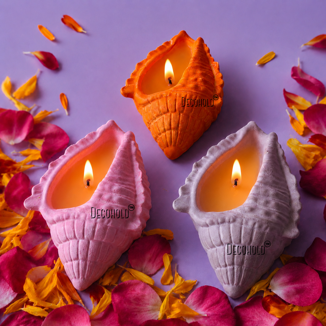 Shankha Shell Diya Mold (Type 2)