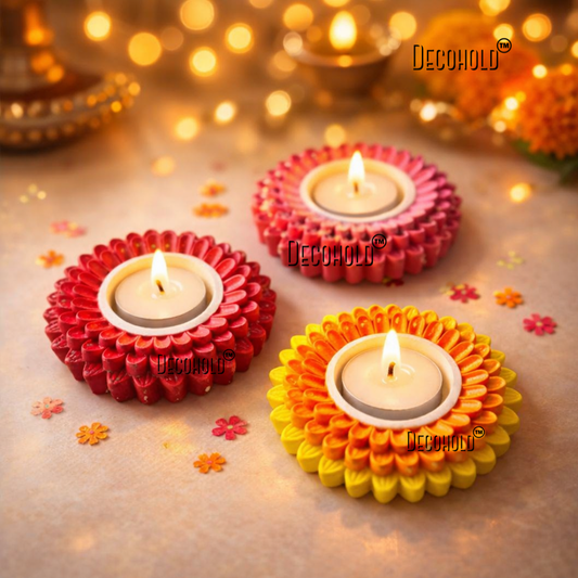 Surya mukh T-light Holder Mold