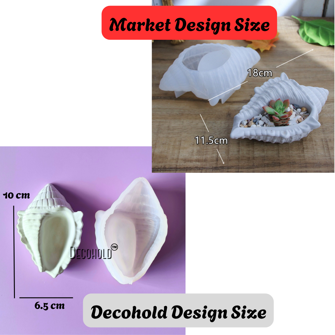 Shankha Shell Diya Mold (Type 2)