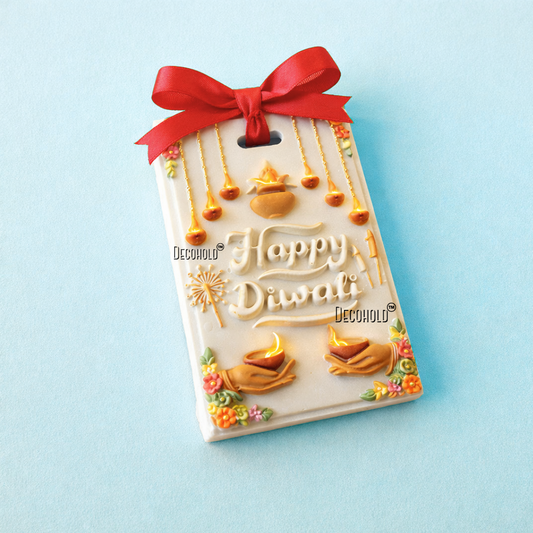 Happy Diwali Wax Sachet Silicone Mold