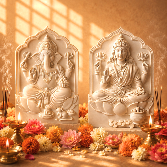 Ganpati & Lakshmi Mold (Combo)