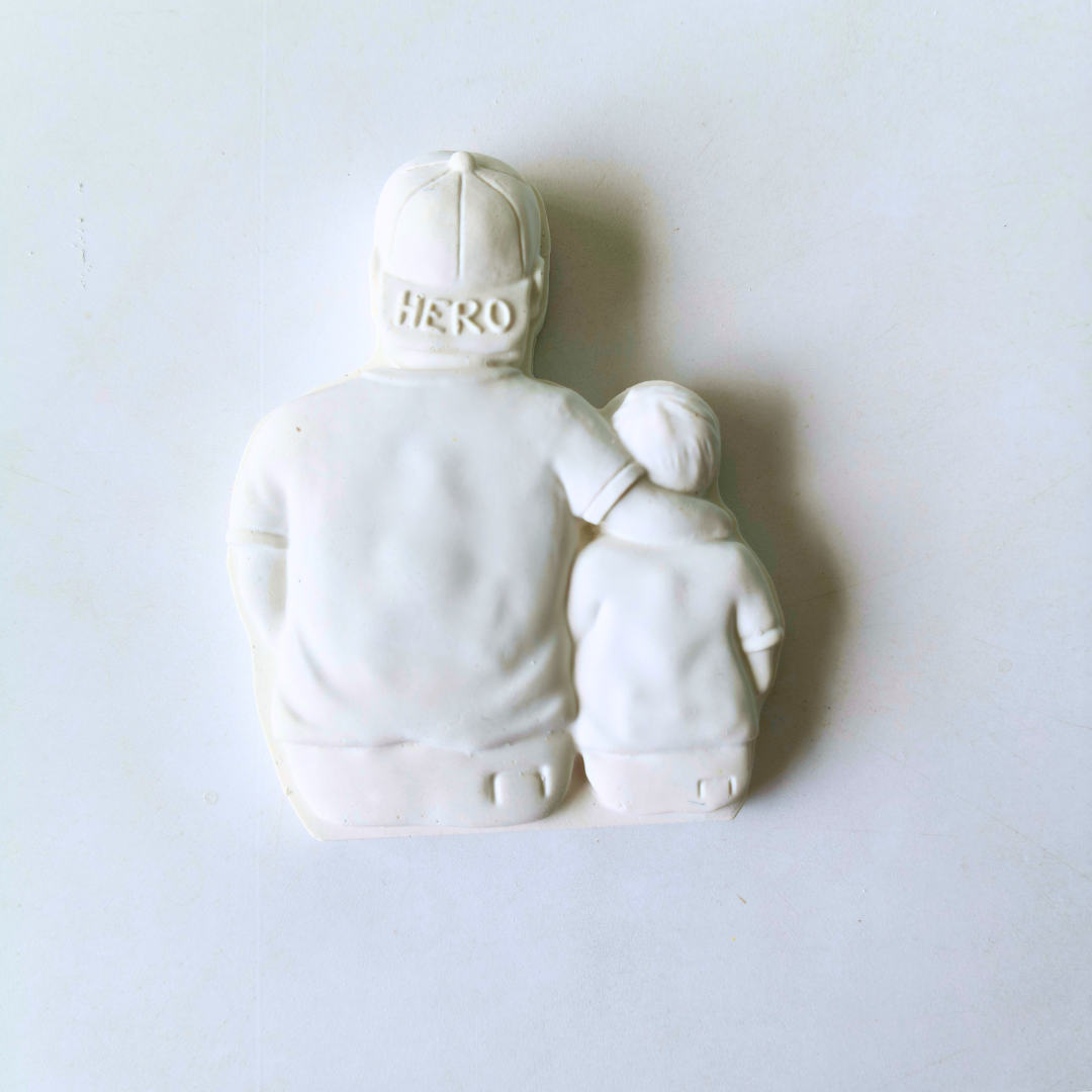 Dad and Son Mold (Kids Paint Kit)