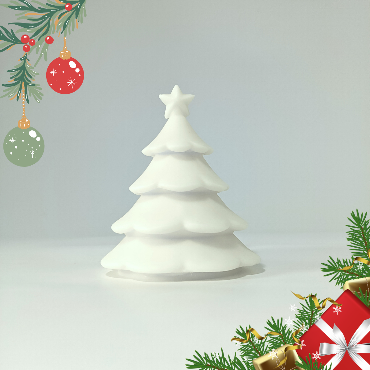 Merry Tree Candle Mold (L)