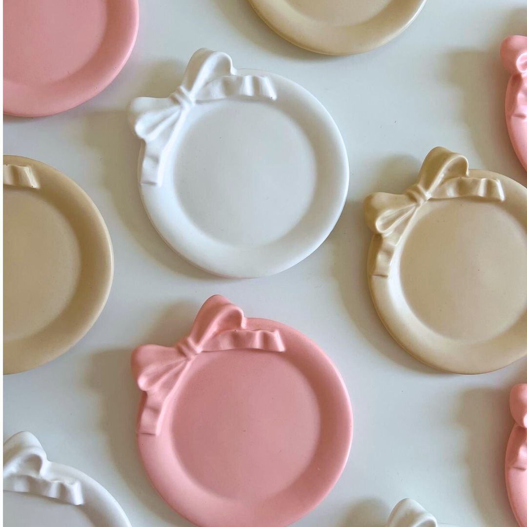 Bow Trinket Tray Mold