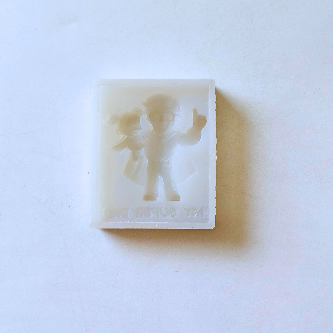 Super Dad Mold (Kids Paint Kit)
